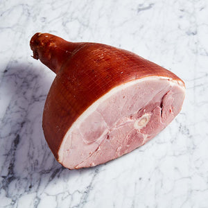 
                  
                    Load image into Gallery viewer, Borrowdale Certified Vics Meat Free Range Half Leg Ham Bone In 4-5kg
                  
                